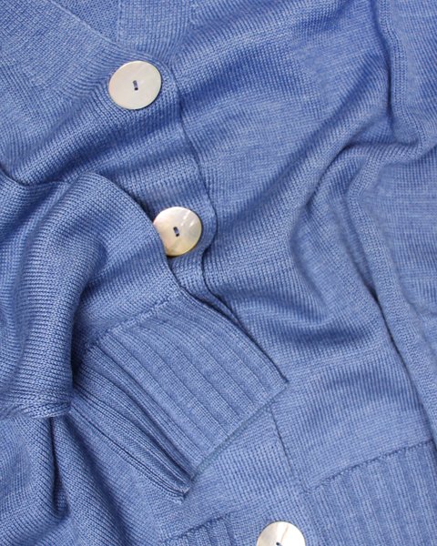 Cardigan scatola over pura lana donna