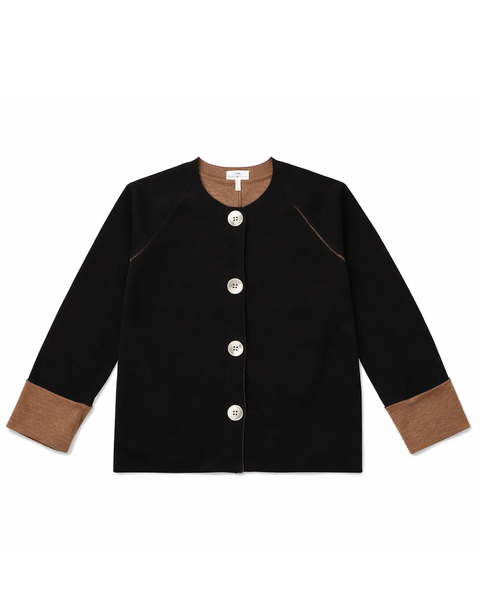 Coreana reversibile pura lana donna