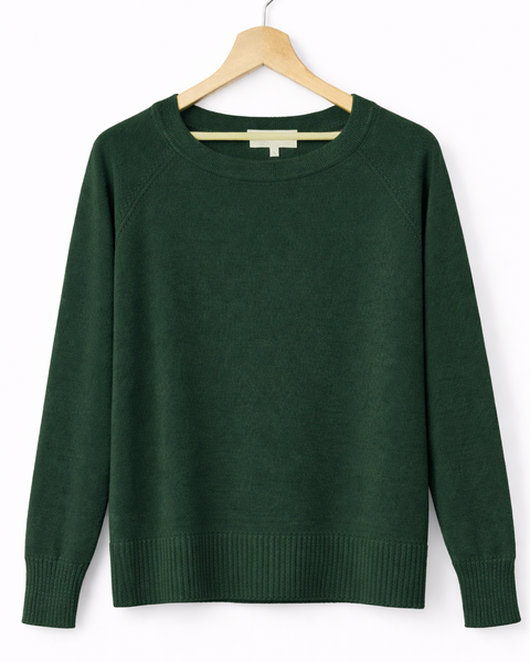 Maglia scatola pura lana donna