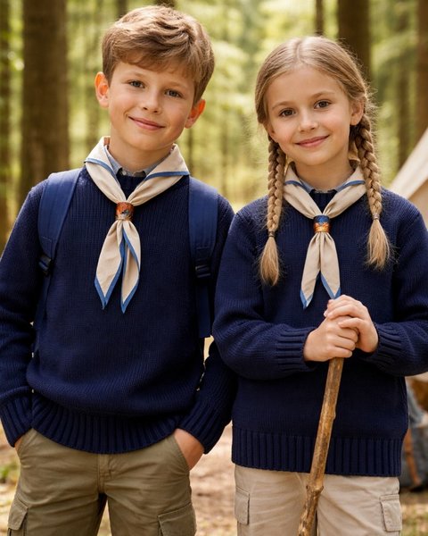 Maglione da scout junior