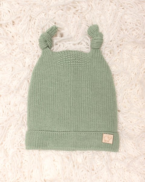 Berrettino nodini puro cotone bio neonati