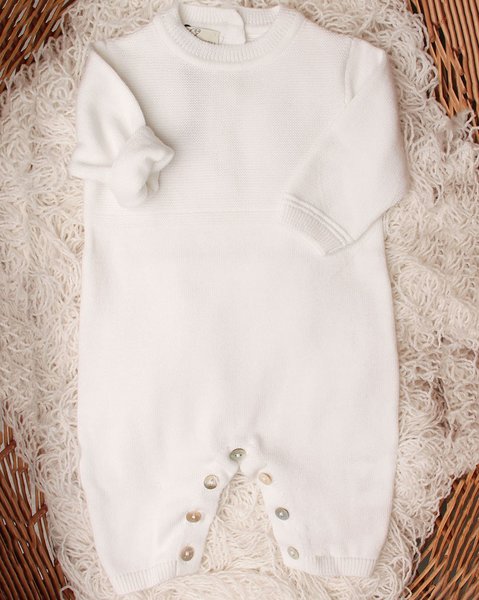 Tutina nascita in puro cotone bio neonati