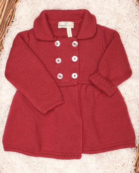 Cappottino impero pura lana merino