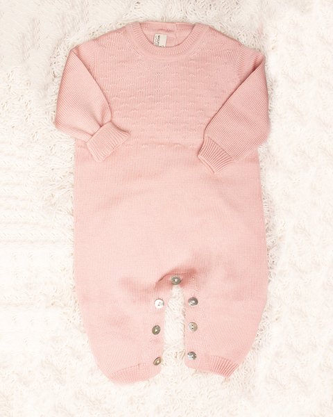 Tutina punzonata in pura lana merinos