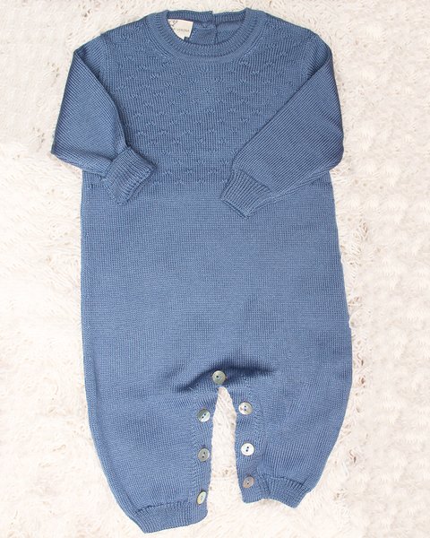 Tutina punzonata in pura lana merinos