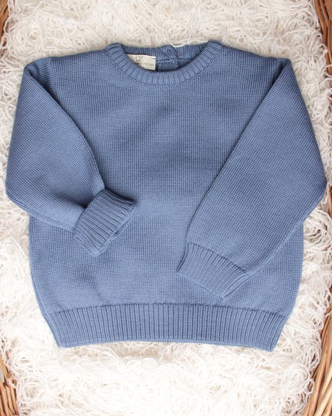 Maglia lana merino per neonati basica