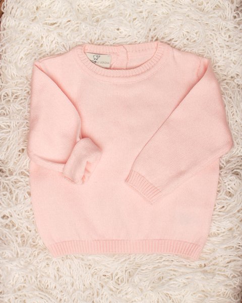 Maglioncino basic in puro cotone bio