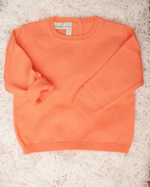 Maglioncino basic in puro cotone bio