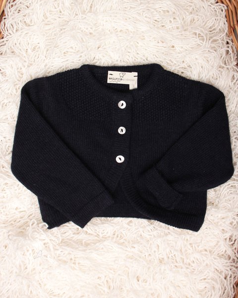 Cashmere blend neonatal bolero