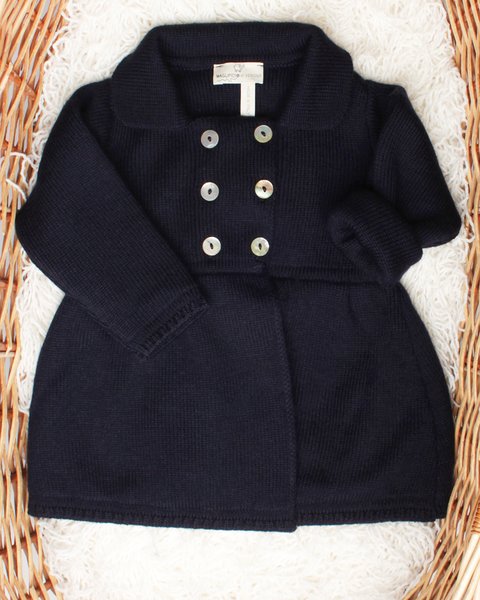 Cappottino impero pura lana merino