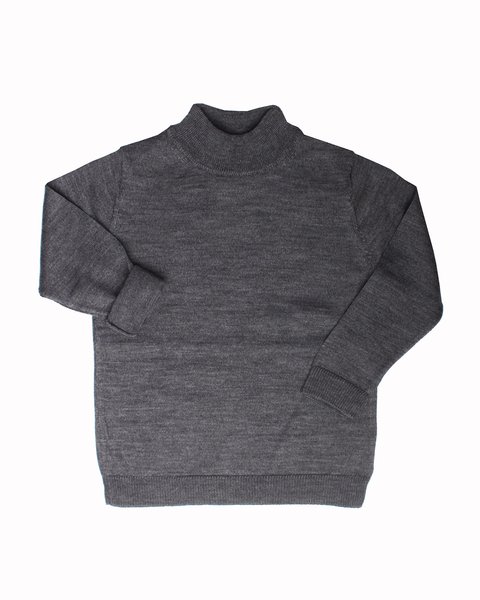 Lupetto maglia basico pura lana merinos