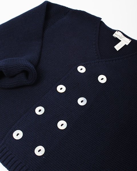 Giacchina doppiopetto bimbi puro cotone bio