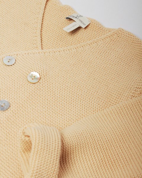 Giacchina doppiopetto bimbi puro cotone bio