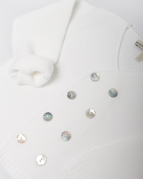 Giacchina doppiopetto bimbi puro cotone bio