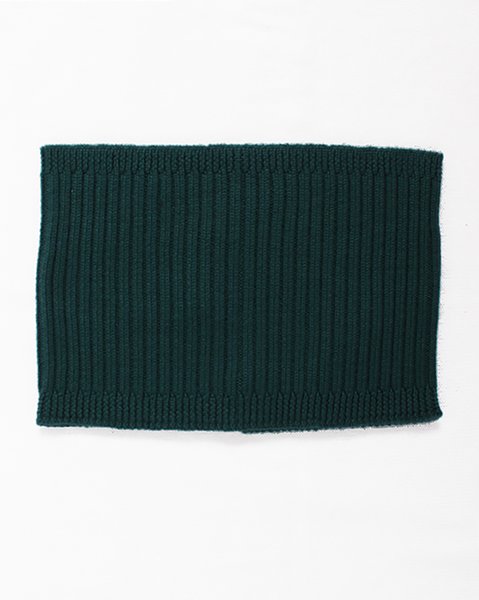 Sciarpa collo a coste in pura lana merino