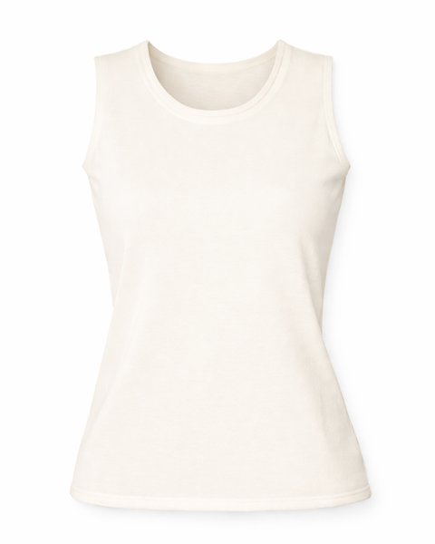 Canotta in filo cotone donna