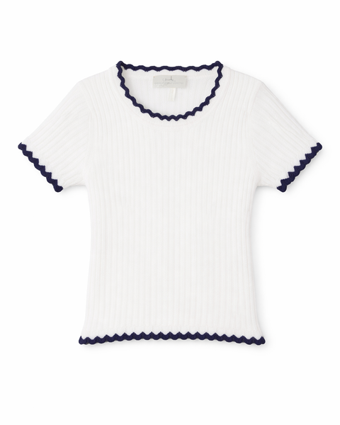 Maglia barchetta cotone donna