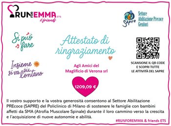 Donazione Sapre 2025